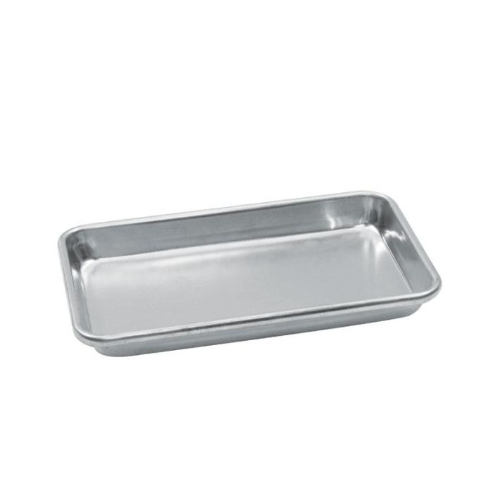 TABLECRAFT - 1006AS - Pack de 6 unidades - Bandeja rectangular - 25,5 x 15 x 2,5 cm - Acero