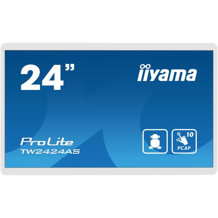 iiyama TW2424AS-W1 Monitor Táctil de 23.8" Full HD con Android 12 Negro 1