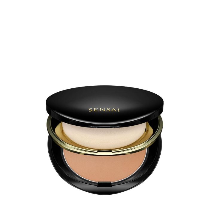 Sensai #TF206-Golden Dune Base de maquillaje Polvo compacto Total Finish SPF10 recargable - Golden Dune 11 gr Anti-edad 3