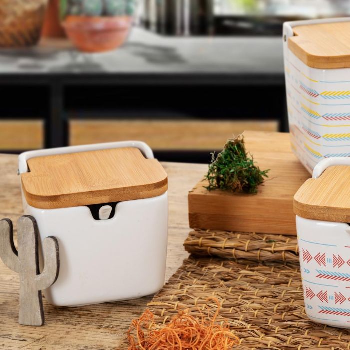 Quid Azucarero Cerámica Arizona 10x10x11 cm 3