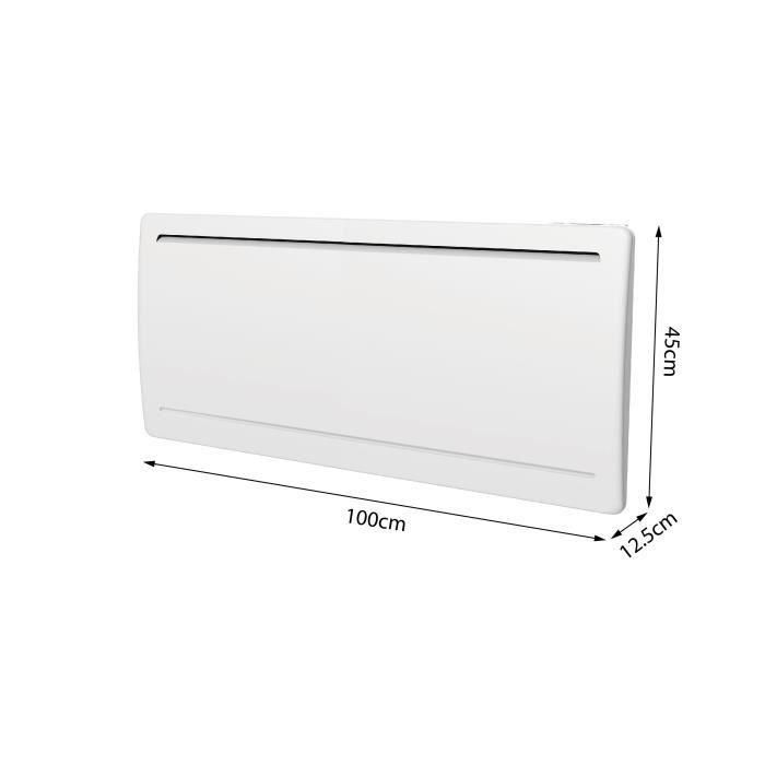Oceanic OCEAISH2000W4 Radiador Eléctrico Fijo con Inercia Cerámica 2000W Rubis Design Galled Blanco NF 3 Oceanic OCEAISH2000W4 Radiador Eléctrico Fijo con Inercia Cerámica 2000W Rubis Design Galled Blanco NF 3
