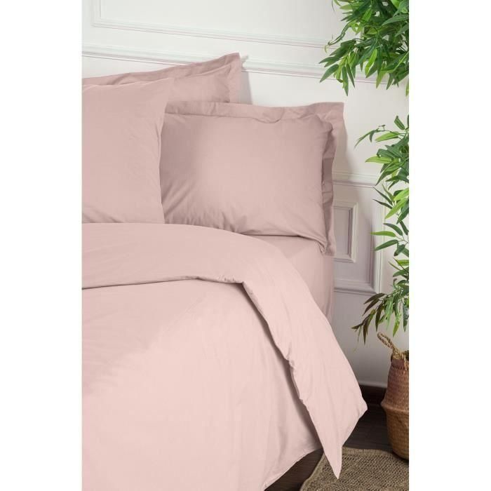 Juego de Cama ASI8684282553915 - Funda Nórdica 220x240 cm y 2 Fundas de Almohada 60x60 cm - 100% Algodón Reforzado Marrón 1 Juego de Cama ASI8684282553915 - Funda Nórdica 220x240 cm y 2 Fundas de Almohada 60x60 cm - 100% Algodón Reforzado Marrón 1