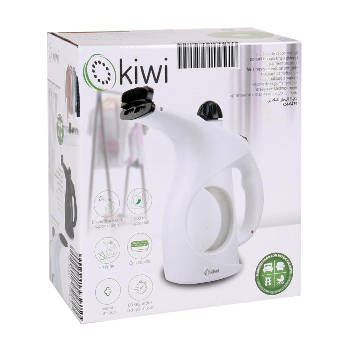 Kiwi Plancha de Vapor Vertical Portátil 200ml 900W 4