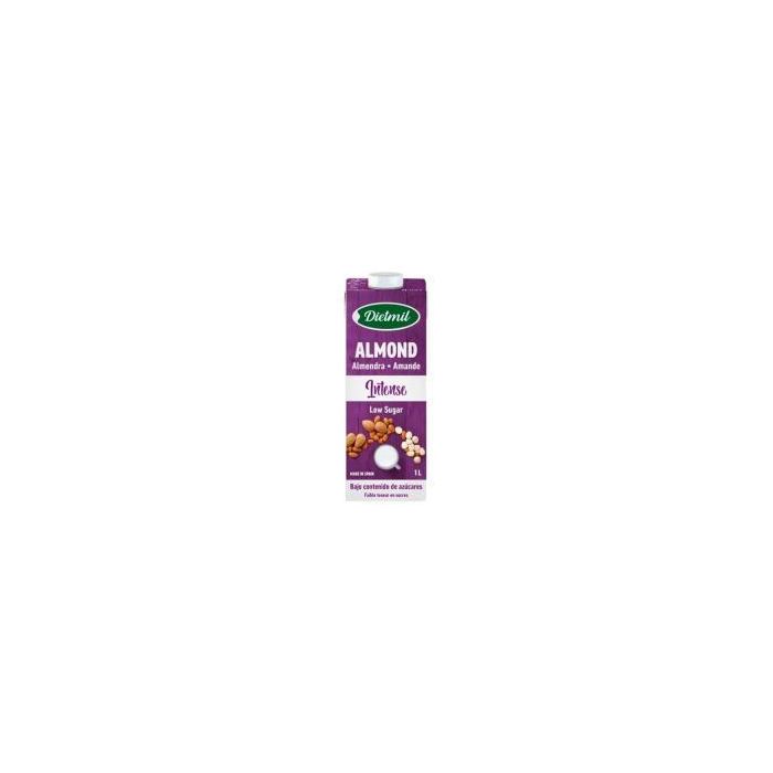 Diemil Bebida Vegetal de Almendra 1 Litro (Pack de 6 Unidades)