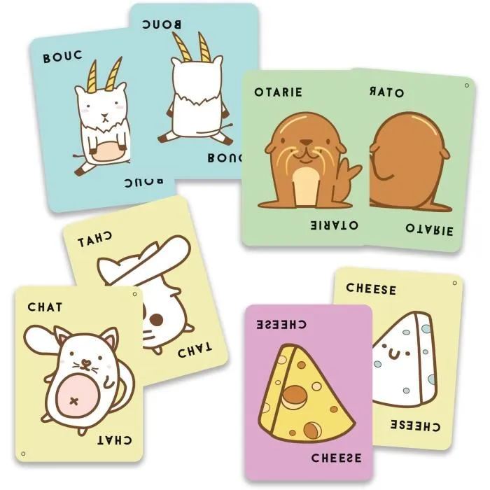 Blue Orange Taco Verso Pizza de Queso de Cabra Juego de Mesa Fiesta para 8+ Años Duración 10 min AUC3664824001635 3