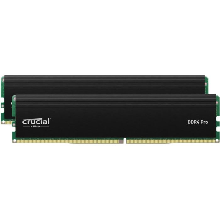 Crucial CP2K32G4DFRA32A - Kit Memoria RAM 64GB (2x32GB) DDR4 3200MHz, Latencia CAS 22, XMP 2.0 para PC/Servidor