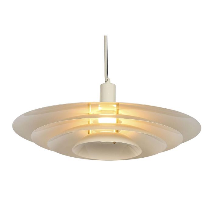 DKD Home Decor Lámpara Techo Futul25 Moderno Blanco Metal 48 x 48 x 22 cm 4