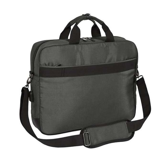Cartera Escolar Safta Business Black-Blue-Grey Maletin Ordenador 15,6-' 410x90x330 mm 12 Cartera Escolar Safta Business Black-Blue-Grey Maletin Ordenador 15,6-' 410x90x330 mm 12