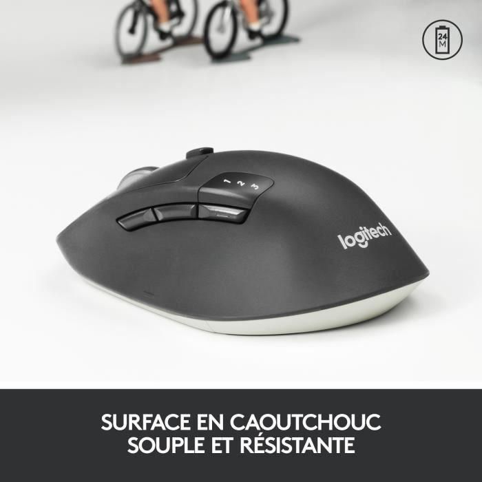 Logitech 910-004791 M720 Triathlon Mouse Inalámbrico RF + Bluetooth Multidispositivo para Oficina, 1000 DPI, Mano Derecha, Batería 24 Meses 1 Logitech 910-004791 M720 Triathlon Mouse Inalámbrico RF + Bluetooth Multidispositivo para Oficina, 1000 DPI, Mano Derecha, Batería 24 Meses 1