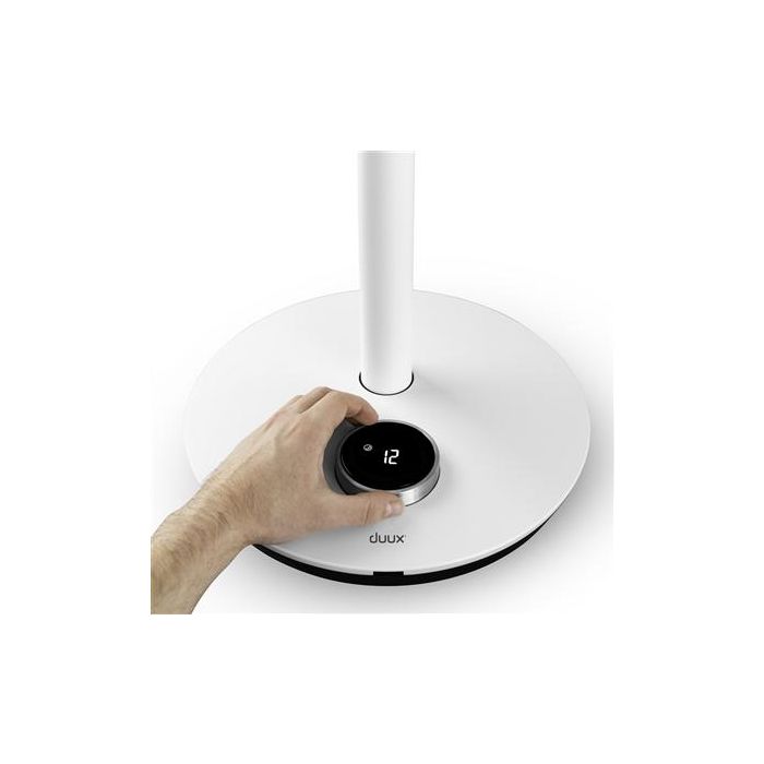 Duux DXCF13 Ventilador de Sobremesa o Pie Silencioso Flex Smart Blanco, Control por App, 26 Velocidades, Portátil 8 Duux DXCF13 Ventilador de Sobremesa o Pie Silencioso Flex Smart Blanco, Control por App, 26 Velocidades, Portátil 8