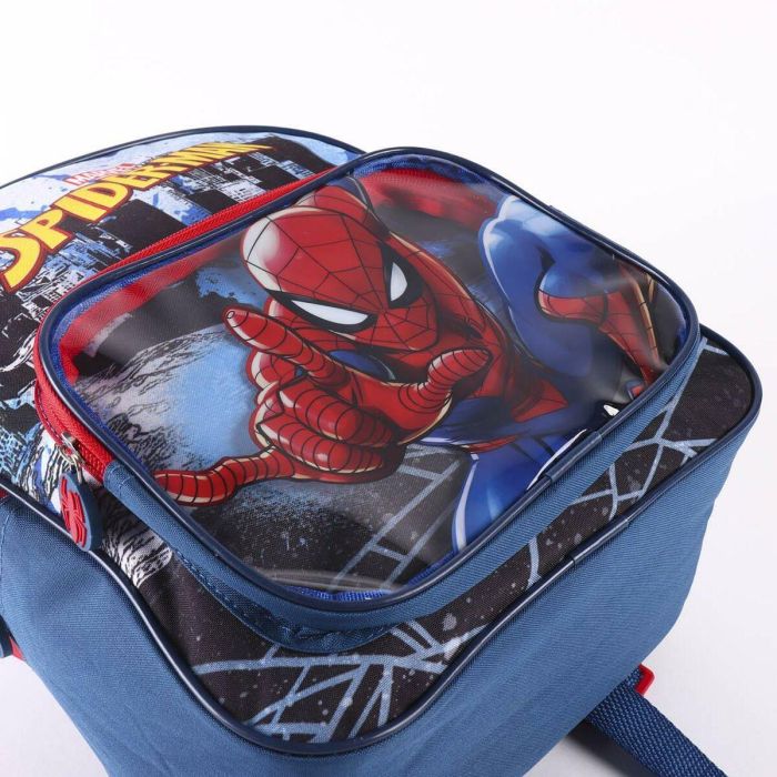 Mochila Escolar Spider-Man Rojo 25 x 30 x 12 cm 5