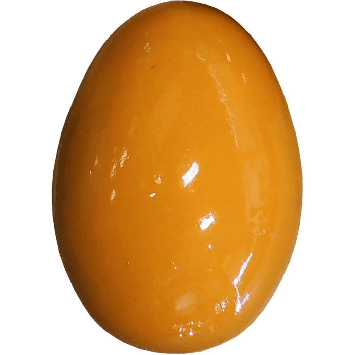 Tanga Huevo Shaker de Madera - Amarillo