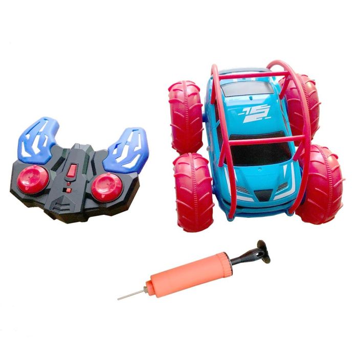 Tachan Coche Anfibio Con Ruedas Hinchables para Tierra y Agua 4