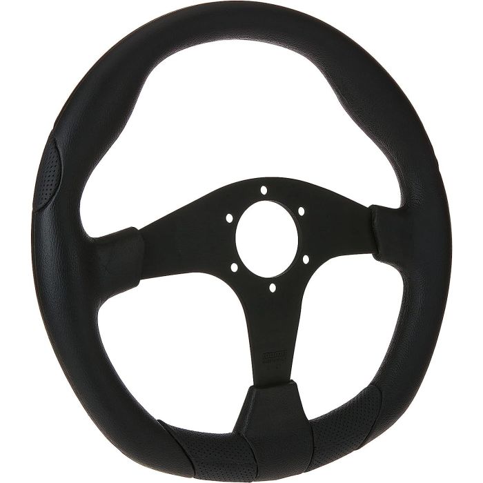 Volante Momo Quark 350 mm Piel Negra MOMVQUARK350BLKR 4 Volante Momo Quark 350 mm Piel Negra MOMVQUARK350BLKR 4