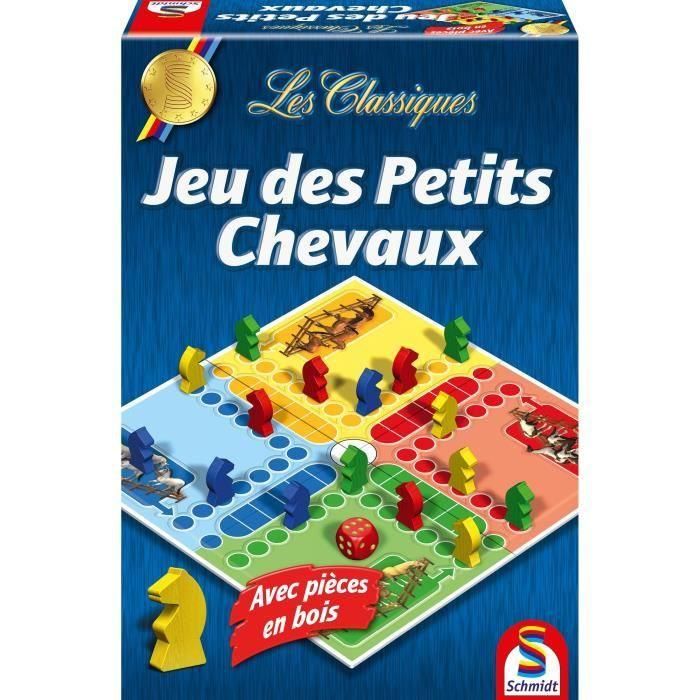 Schmidt Spiele Juego de mesa Caballos Pequeños Línea Clásica, 2 jugadores, 30 min, +6 años Schmidt Spiele Juego de mesa Caballos Pequeños Línea Clásica, 2 jugadores, 30 min, +6 años