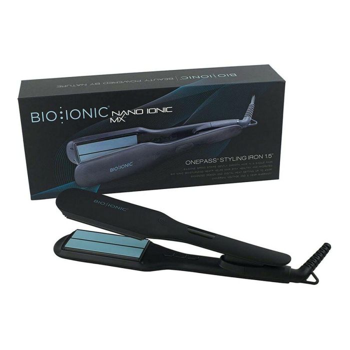Bio Ionic Plancha de Pelo Onepass Silicone Speed Strip 1.5 Iron - Alisado Rápido y Eficiente 5