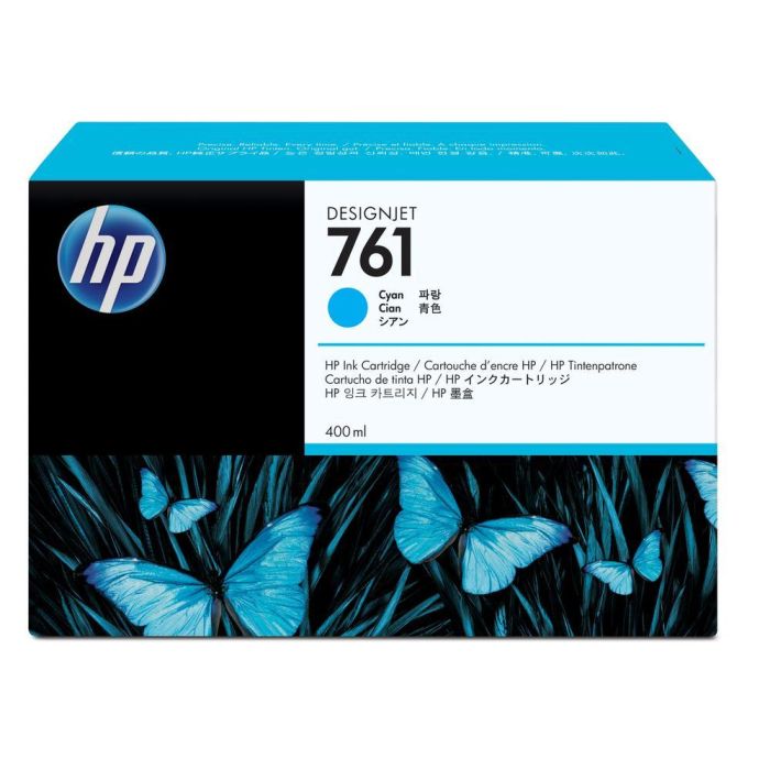 Cartucho Tinta Hp761 Cian 400 mL 1