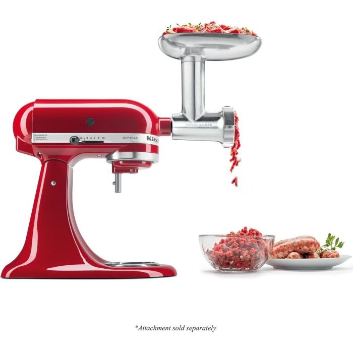 Kitchenaid 5KSMMGA Ganzmetall Fleischwolf 2 Kitchenaid 5KSMMGA Ganzmetall Fleischwolf 2