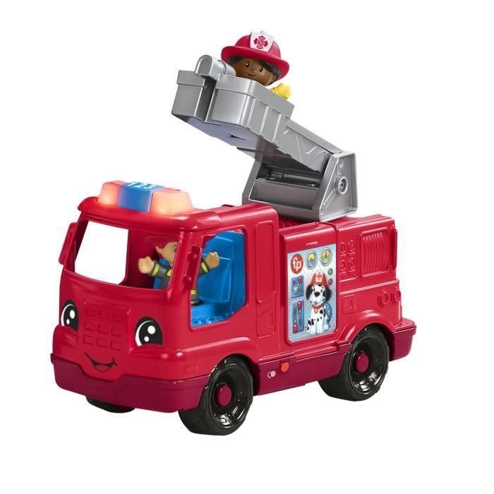 Fisher-Price-Little People-Camión de bomberos versión multilingüe HYR88 2 Fisher-Price-Little People-Camión de bomberos versión multilingüe HYR88 2