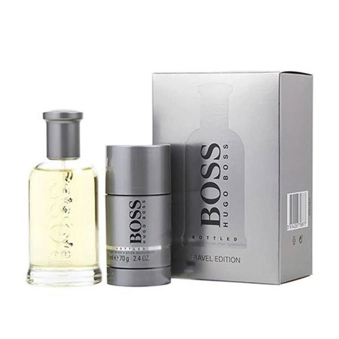 HUGO BOSS Bottled Eau de Toilette 100 ml + Desodorante Stick 75 ml para Hombre con Estuche