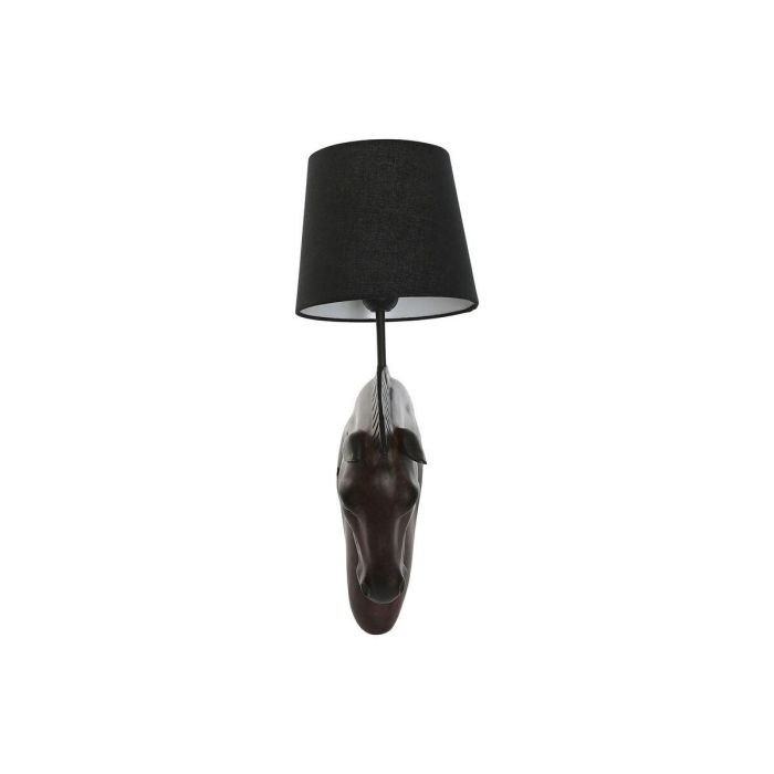 Lampara Aplique Colonial DKD Home Decor Marron Oscuro Negro 21.5 x 50.5 x 18 cm 3 Lampara Aplique Colonial DKD Home Decor Marron Oscuro Negro 21.5 x 50.5 x 18 cm 3