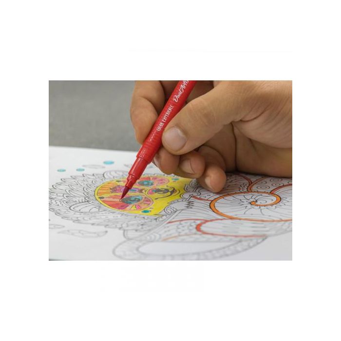 Alpino Rotuladores Color Experience Dual Artist Doble Punta, Estuche 12 Ud - Punta Fine Liner y Pincel 2 Alpino Rotuladores Color Experience Dual Artist Doble Punta, Estuche 12 Ud - Punta Fine Liner y Pincel 2