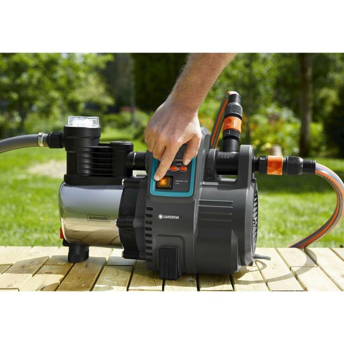 Gardena 6000/6E 1760-20 Bomba automática de superficie Premium inox para hogar y jardín con pantalla LCD 5 Gardena 6000/6E 1760-20 Bomba automática de superficie Premium inox para hogar y jardín con pantalla LCD 5