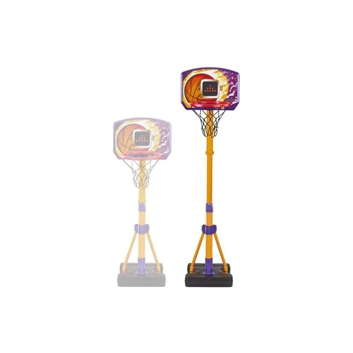 Vtech Canasta de Baloncesto con Pantalla Electrónica 80-571422-022, Ajustable de 1m a 1.40m para Niños