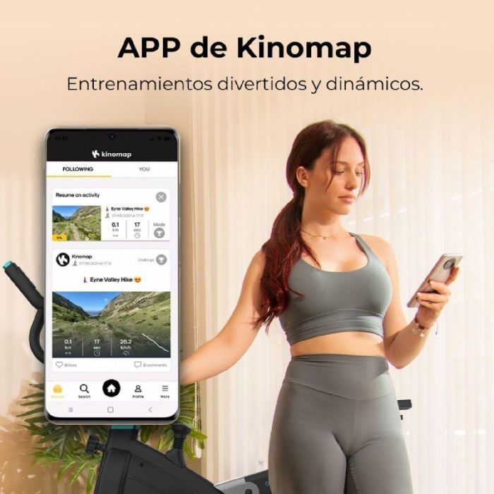 Bicicleta Estática Cecotec DrumFit Indoor 24000 Race Sprint 1