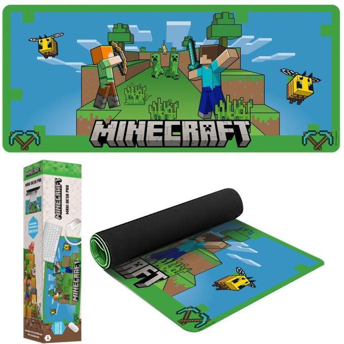 Alfombrilla gaming Minecraft 1 Alfombrilla gaming Minecraft 1