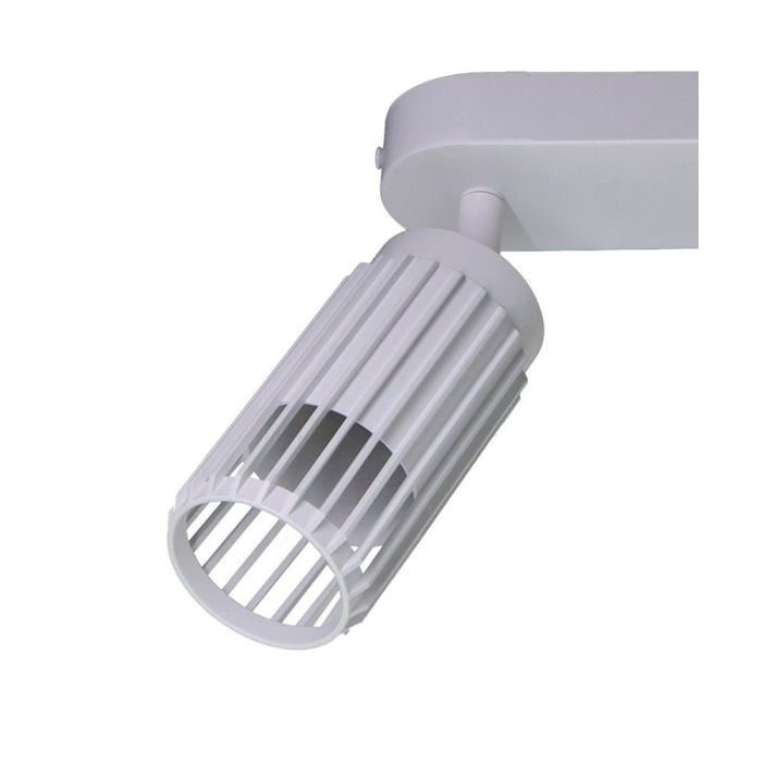 Cristalrecord Foco Sahara Arenado GU10 10W Blanco Aluminio 40x6x21cm IP20 220-240V 1 Cristalrecord Foco Sahara Arenado GU10 10W Blanco Aluminio 40x6x21cm IP20 220-240V 1