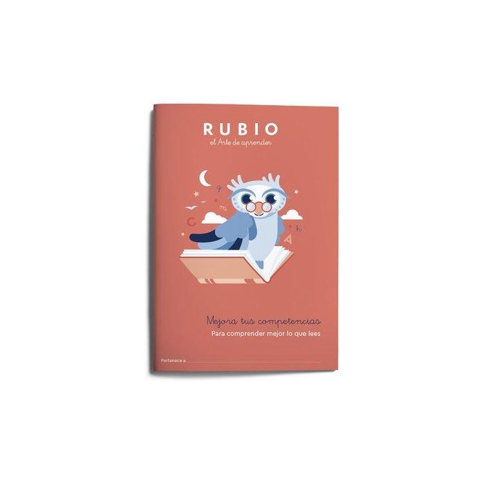 Cuaderno Rubio A4 Mejora Tus Competencias Para Comprender Mejor Lo Que Lees (9-10 Años) (Set de 5)
