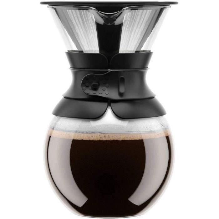 A Over - Bodum Cafeter, filtro de malla de acero inoxidable permanente, 1.0 L, 8 tazas 1 A Over - Bodum Cafeter, filtro de malla de acero inoxidable permanente, 1.0 L, 8 tazas 1