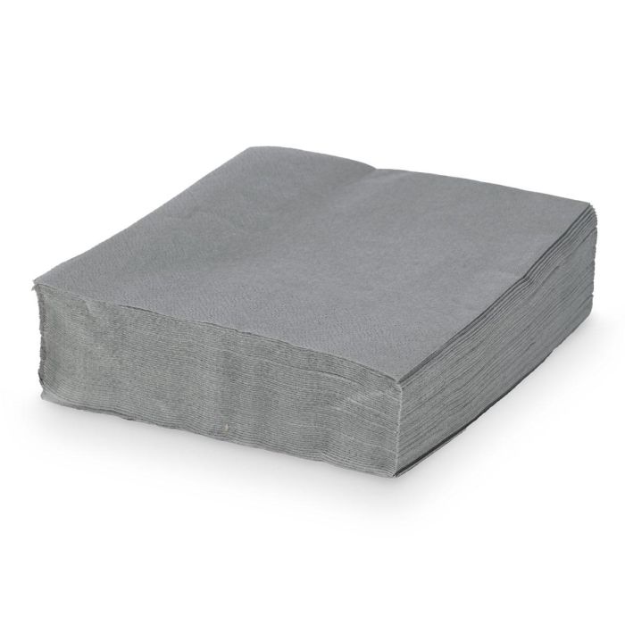 Set 50 Servilletas 33x33 cm Gris - Kinvara (16 Unidades) 1 Set 50 Servilletas 33x33 cm Gris - Kinvara (16 Unidades) 1