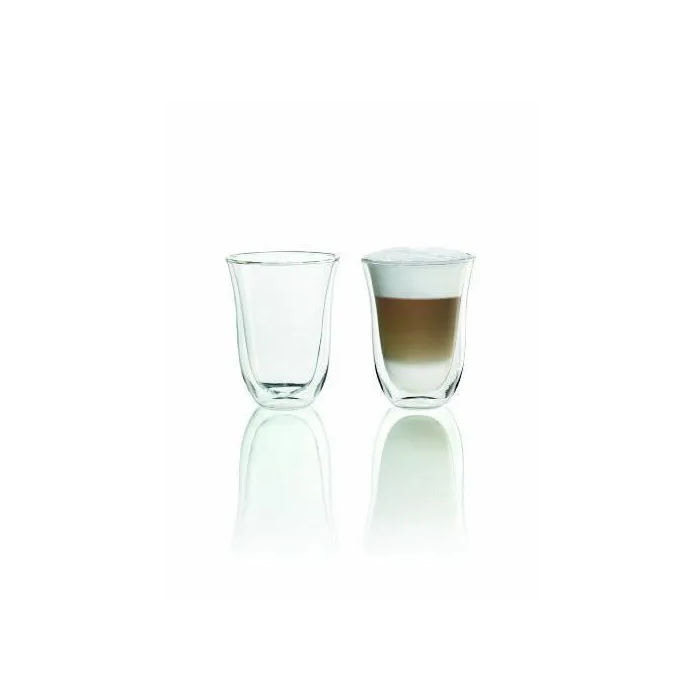 Delonghi Set de 2 Tazas Latte Macchiato de Doble Pared - 22 cl 1 Delonghi Set de 2 Tazas Latte Macchiato de Doble Pared - 22 cl 1
