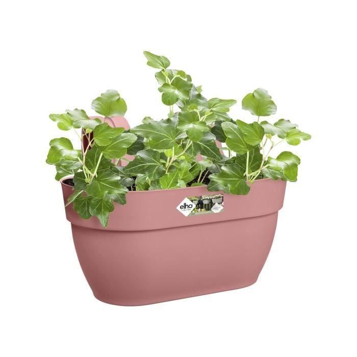 ELHO - Maceta - Vibia Campana Easy Hanger Medium - Rosa empolvado - Balcón exterior - L 24,1 x An 36 x Al 26,5 cm 2 ELHO - Maceta - Vibia Campana Easy Hanger Medium - Rosa empolvado - Balcón exterior - L 24,1 x An 36 x Al 26,5 cm 2