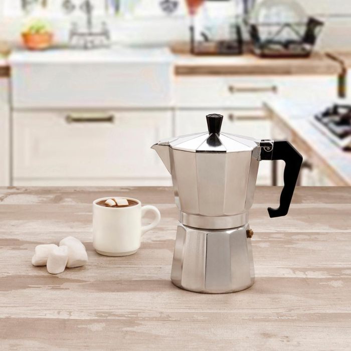 Cafetera Alumunio Cesena Quid 12 Tazas 1 Cafetera Alumunio Cesena Quid 12 Tazas 1