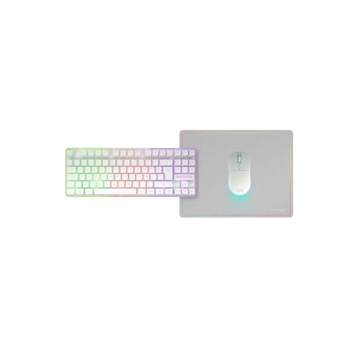 Pack Gaming Mars Gaming MCPWTKL/ Teclado Inalámbrico + Ratón Inalámbrico + Alfombrilla 1 Pack Gaming Mars Gaming MCPWTKL/ Teclado Inalámbrico + Ratón Inalámbrico + Alfombrilla 1