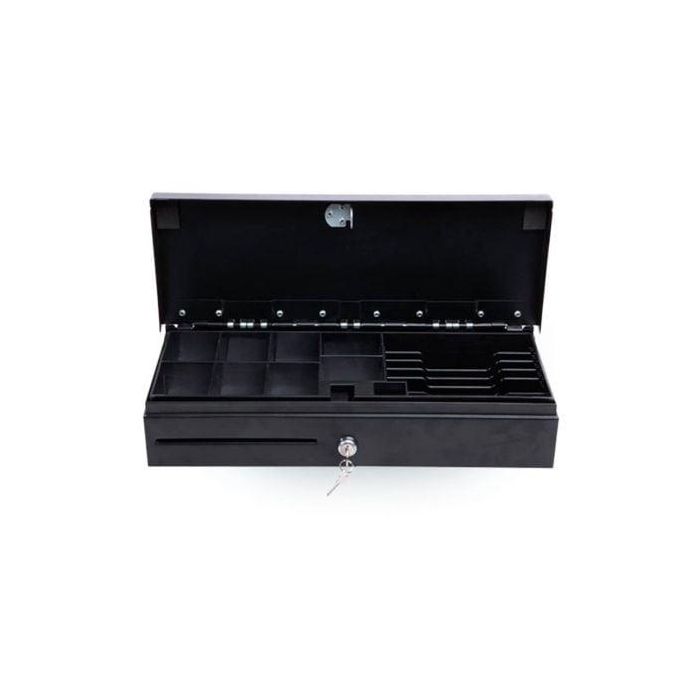 Premier V46 HQ-B V46HQB6B8CB Cajón Portamonedas Automático Apertura Vertical 46cm RJ12 Negro 6 Billetes 8 Monedas 0 Premier V46 HQ-B V46HQB6B8CB Cajón Portamonedas Automático Apertura Vertical 46cm RJ12 Negro 6 Billetes 8 Monedas 0
