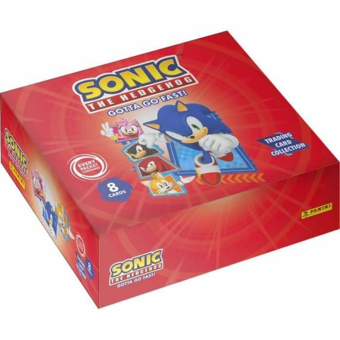 Panini Caja - Sonic the Hedgehog Classic - 18 fundas - 144 cartas - PAN8051708016833