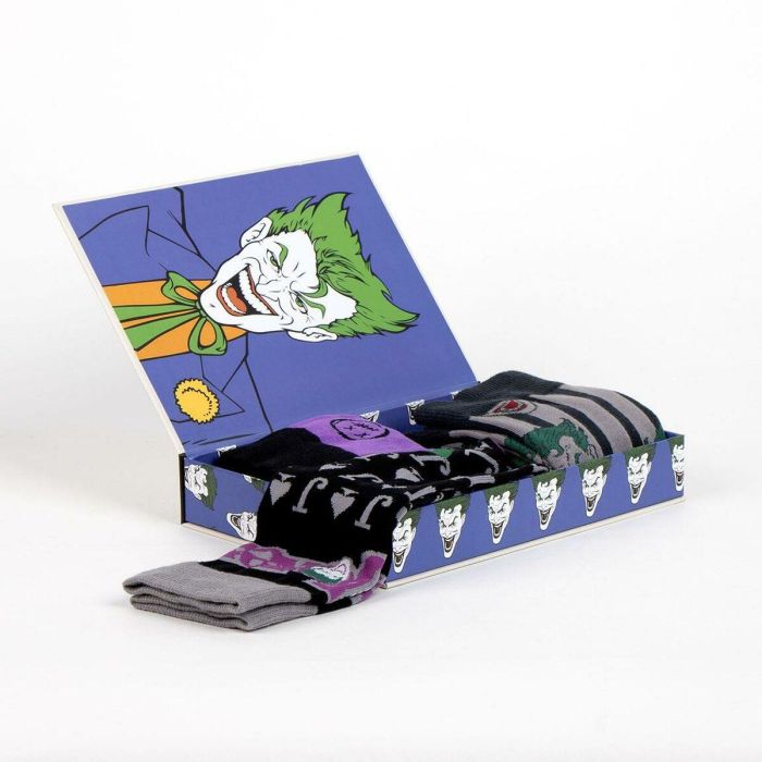 Pack calcetines 3 piezas batman joker t3845:tu 38/45 2 Pack calcetines 3 piezas batman joker t3845:tu 38/45 2