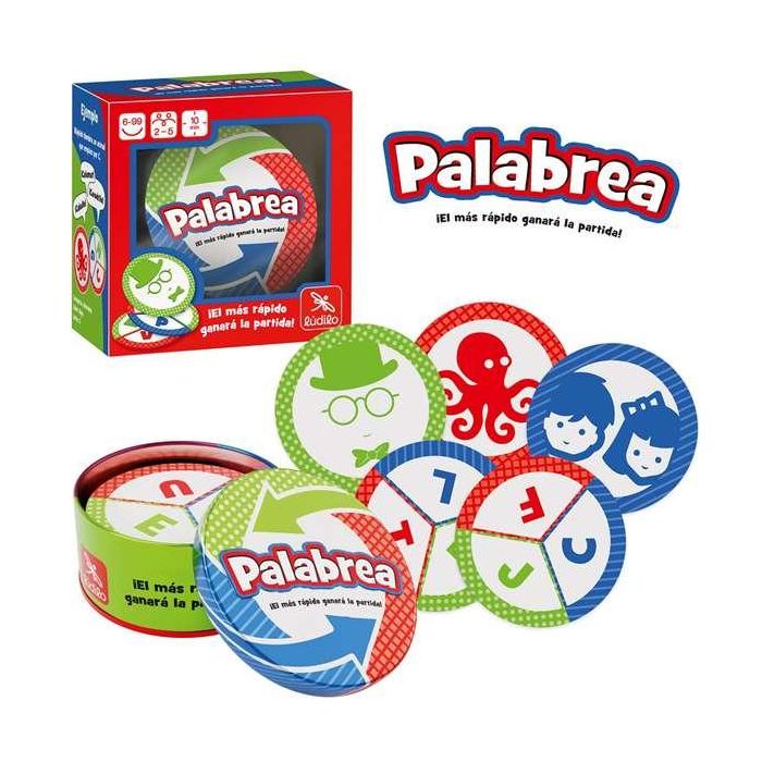 Ludilo Juego Palabrea. Un Clásico Entre Los Juegos De Palabras. Contiene 60 Cartas. 2 Ludilo Juego Palabrea. Un Clásico Entre Los Juegos De Palabras. Contiene 60 Cartas. 2