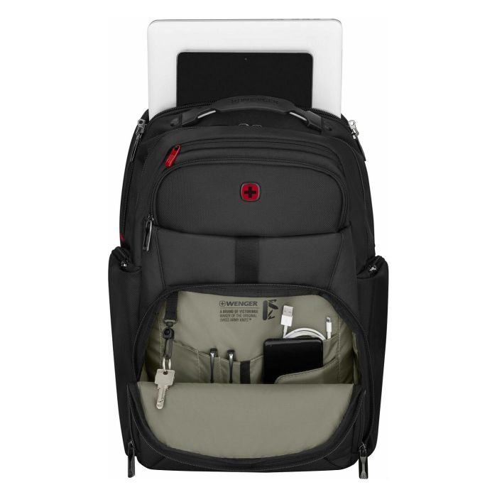 Wenger Meteor Mochila para portátil de 17" Negro compartimento para tablet 3