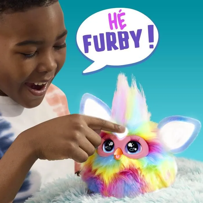 Hasbro Furby Tie Dye HAS5010996202864 Peluche Interactivo para Niñas y Niños, 15 Accesorios, Animatrónico Activado por Voz, a Partir de 6 Años 2 Hasbro Furby Tie Dye HAS5010996202864 Peluche Interactivo para Niñas y Niños, 15 Accesorios, Animatrónico Activado por Voz, a Partir de 6 Años 2