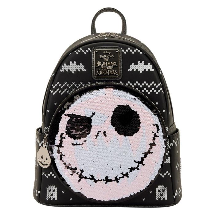 Mochila Jack Skellington Pesadilla Antes de Navidad Disney Loungefly 0 Mochila Jack Skellington Pesadilla Antes de Navidad Disney Loungefly 0