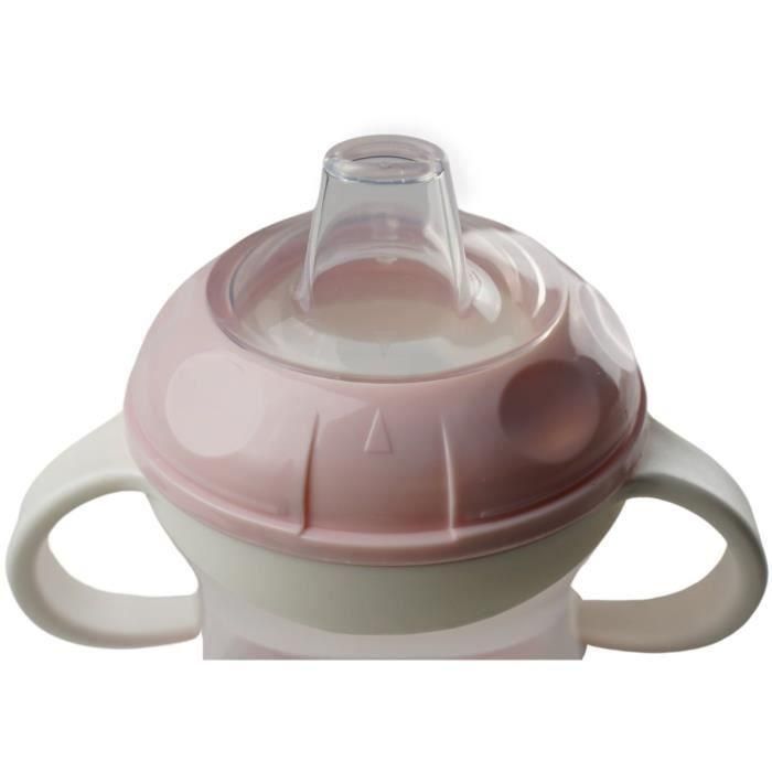 Vaso + tapa antigoteo THERMOBABY - Rosa empolvado 4 Vaso + tapa antigoteo THERMOBABY - Rosa empolvado 4