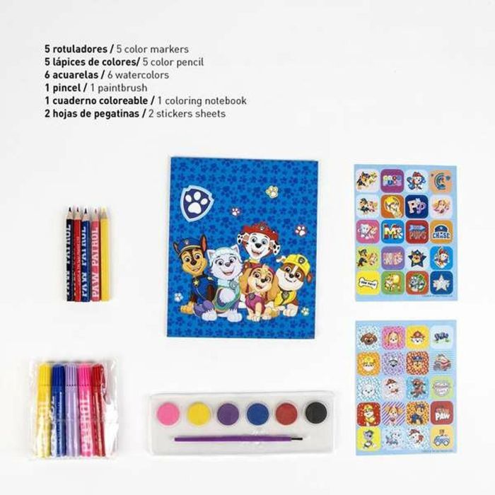 Coloreable mochila paw patrol 22.0 x 23.0 x 7.0 cm 3 Coloreable mochila paw patrol 22.0 x 23.0 x 7.0 cm 3