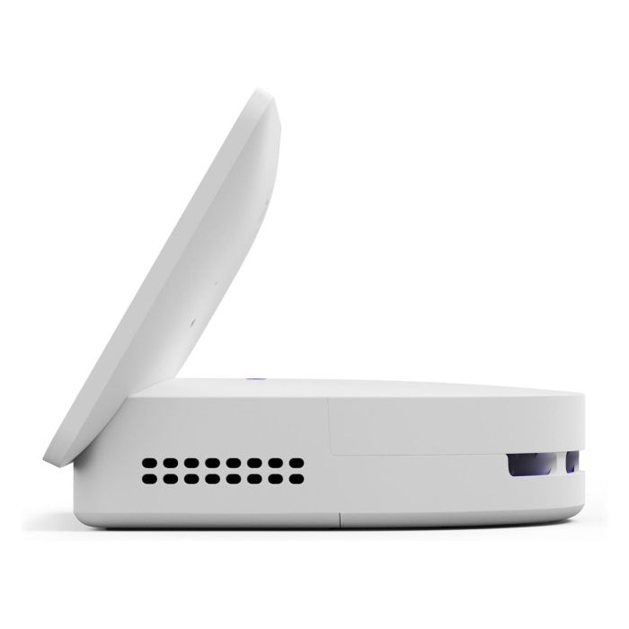Logitech Logi Dock Flex Blanco, Estación Base Administrada con Bluetooth 5.0, Ethernet Gigabit, Wi-Fi 802.11ac y Pantalla de 8" 1280x800