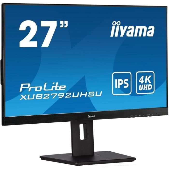iiyama ProLite XUB2792UHSU-B5 pantalla para PC 68,6 cm (27") 3840 x 2160 Pixeles 4K Ultra HD LED Negro 1 iiyama ProLite XUB2792UHSU-B5 pantalla para PC 68,6 cm (27") 3840 x 2160 Pixeles 4K Ultra HD LED Negro 1