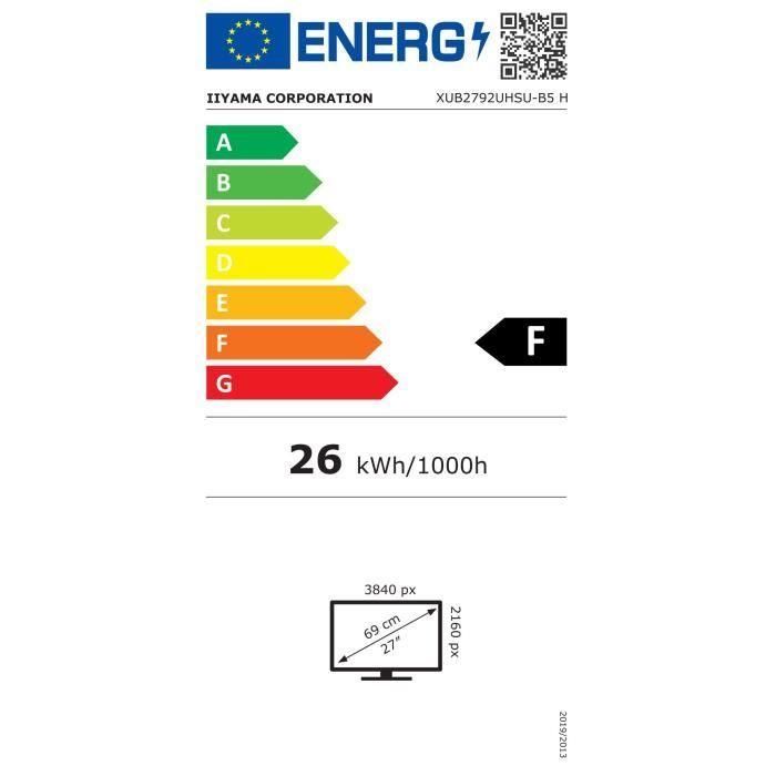 iiyama ProLite XUB2792UHSU-B5 pantalla para PC 68,6 cm (27") 3840 x 2160 Pixeles 4K Ultra HD LED Negro 3 iiyama ProLite XUB2792UHSU-B5 pantalla para PC 68,6 cm (27") 3840 x 2160 Pixeles 4K Ultra HD LED Negro 3